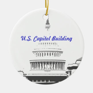 U.S. Capitol Dome, Washington D.C. Ceramic Ornament