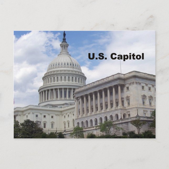 U.S. Capitol Postcard (Front)