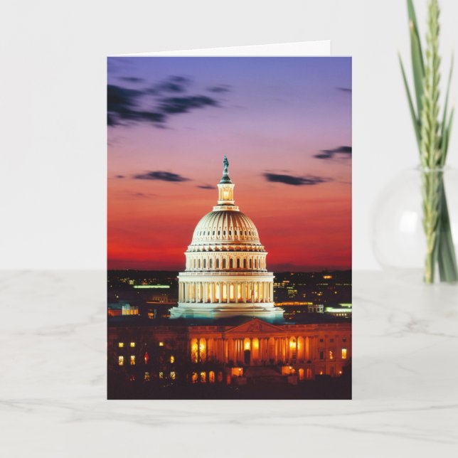 U.S. Capitol, Washington, D.C. Card (Front)