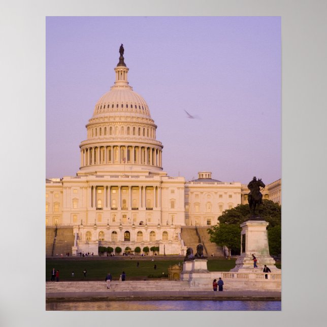 U.S. Capitol, Washington D.C. (District of Poster (Front)