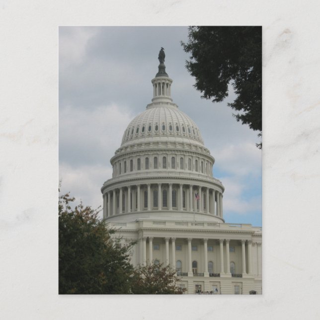 U.S. Capitol, Washington D.C. Postcard (Front)