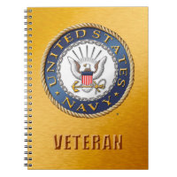 U.S. Carnet de photo de spirale de vétéran de