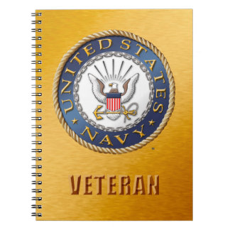 U.S. Carnet de photo de spirale de vétéran de