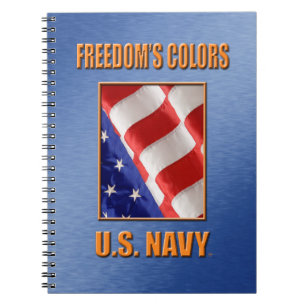 U.S. Carnet en spirale de photo de marine