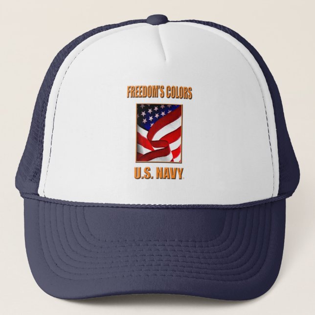 U.S. Casquette de camionneur de marine (Devant)