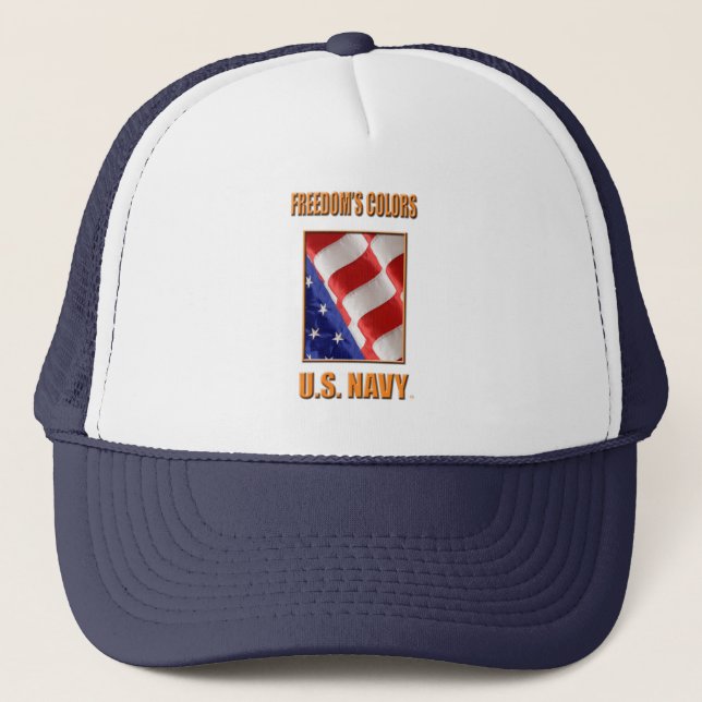U.S. Casquette de camionneur de marine (Devant)