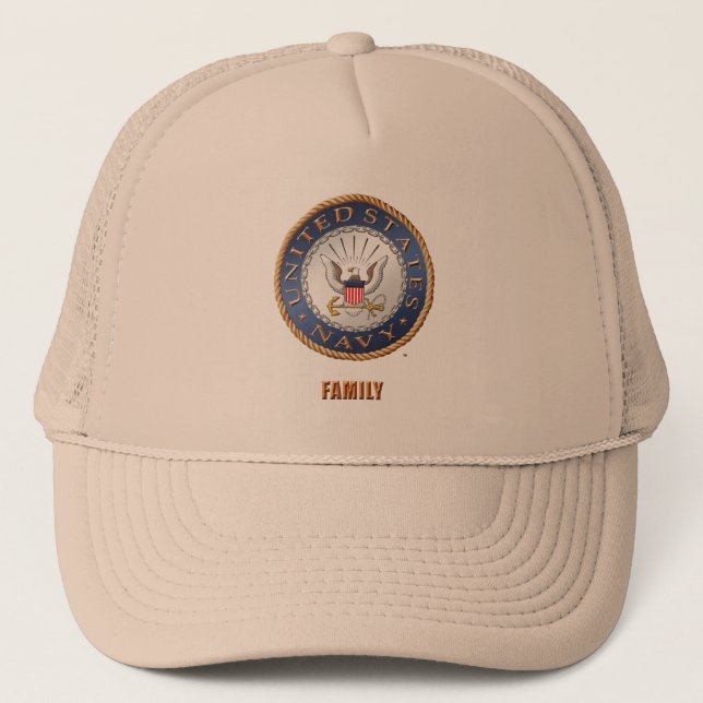 U.S. Casquette de famille de marine (Devant)
