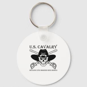 U.s. Cavalry Because Even Marines Need Heroes Funn Keychain