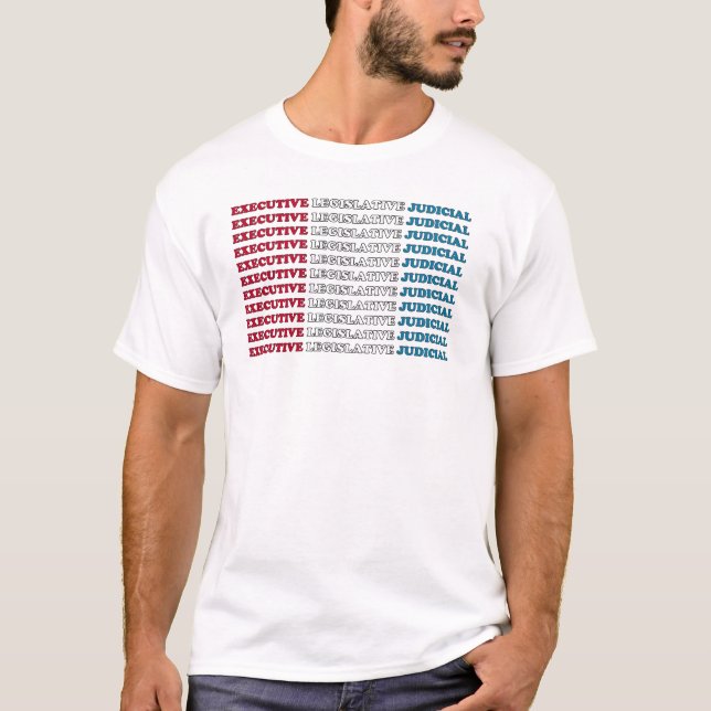 U.S. Checks & Balances T-Shirt (Front)