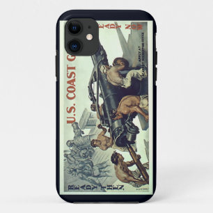 U.S. Coast Guard ~ Ready Then ~ Ready Now iPhone 11 Case