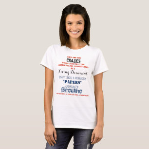 U.S. Constitution Document Statement Shirt
