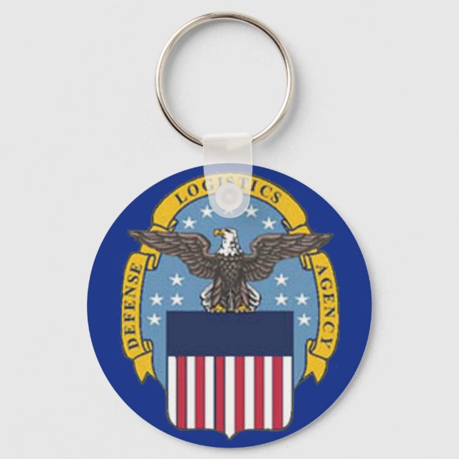 U.S. Defence Logistics Agency Keychain (Front)