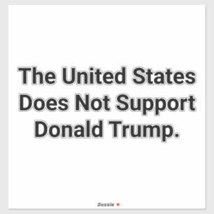 U.S. Does Not Support Trump Hankamer Artjunkhaus