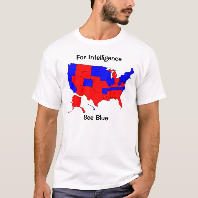 U.S Election Map T-Shirt (Front)