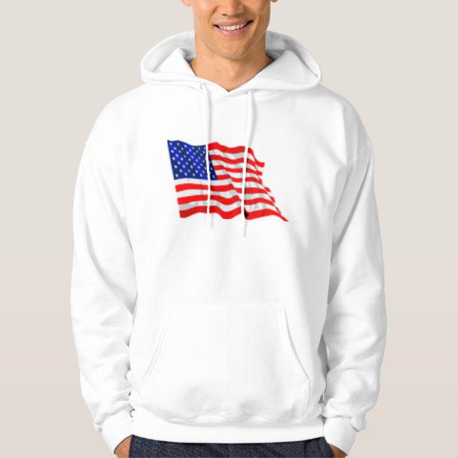 U.S. Flag Hoodie (Front)