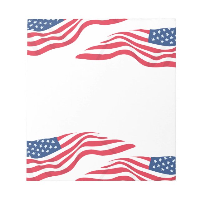 U.S. Flag Notepad (Front)