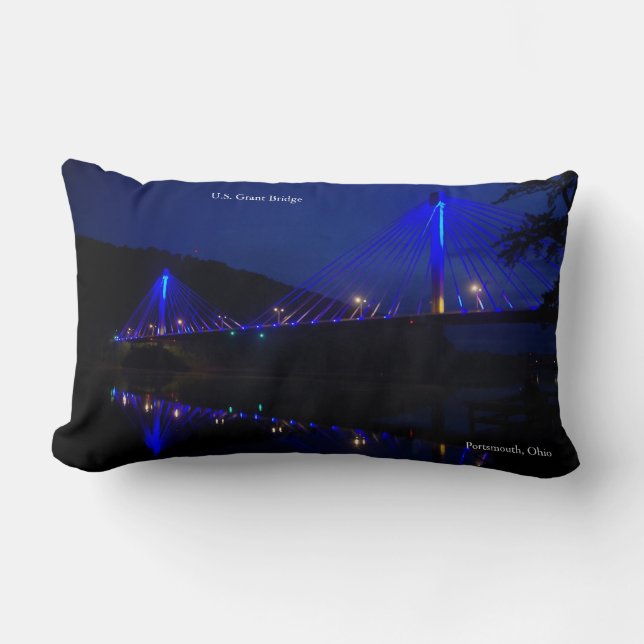 U.S. Grant Bridge lumbar pillow (Front)