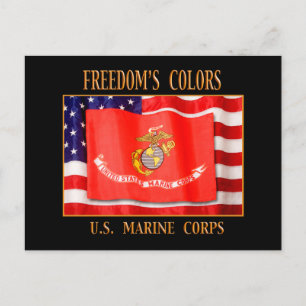 U.S. Marine Corps Postcard