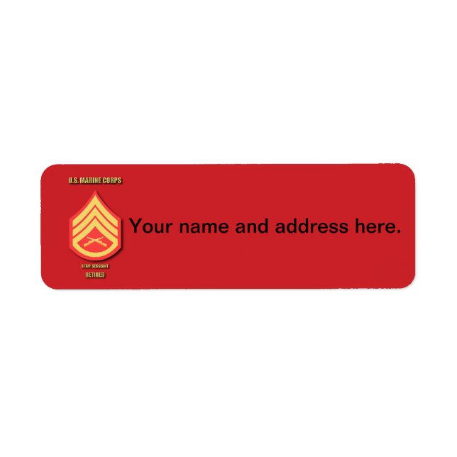 U.S. Marine Corps Staff Sergeant (Devant)
