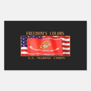 U.S. Marine Corps vos autocollants faits sur