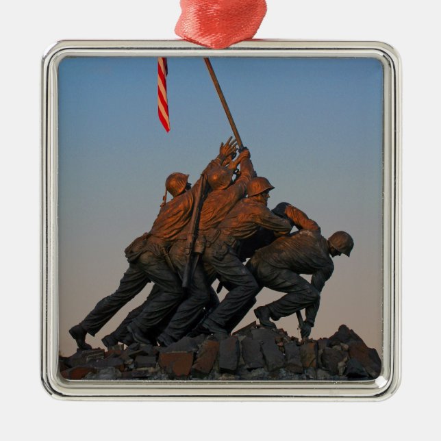 U.S. Marine Corps War Memorial Ornament (Front)
