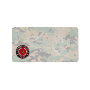 U.S. Marines: Chief Warrant Two (USMC CWO-2) [3D] Label