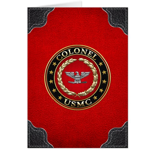 U.S. Marines: Colonel (USMC Col) [3D] (Front)