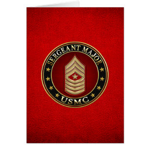 U.S. Marines : Commandant de sergent (usmc SgtMaj)
