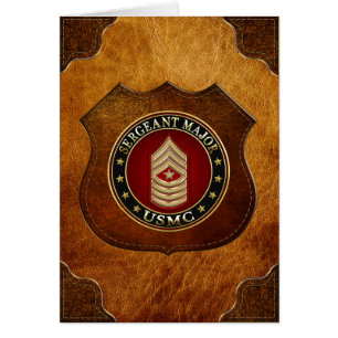 U.S. Marines : Commandant de sergent (usmc SgtMaj)