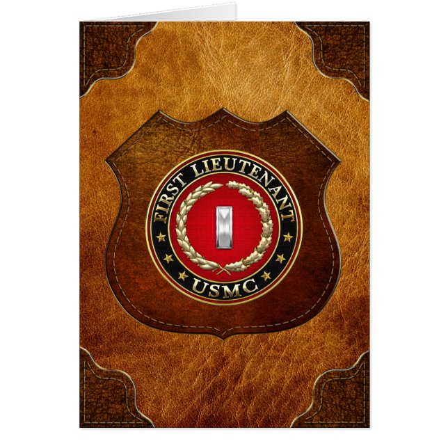 U.S. Marines: First Lieutenant (USMC 1stLt) [3D] (Front)