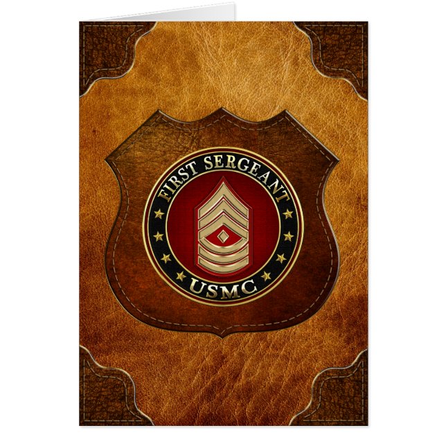 U.S. Marines: First Sergeant (USMC 1stSgt) [3D] (Front)