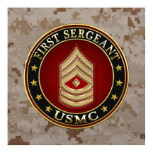 U.S. Marines: First Sergeant (USMC 1stSgt) [3D]