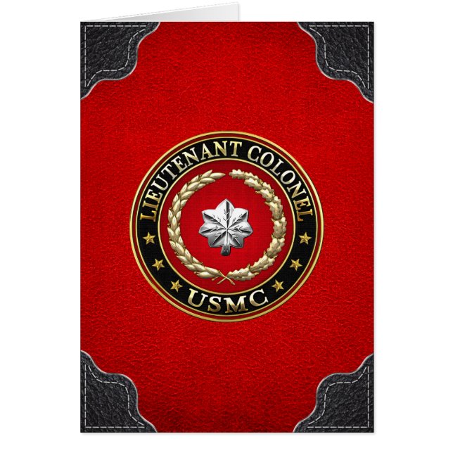 U.S. Marines: Lieutenant Colonel (USMC LtCol) [3D] (Front)