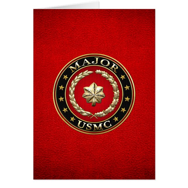 U.S. Marines: Major (USMC Maj) [3D] (Front)