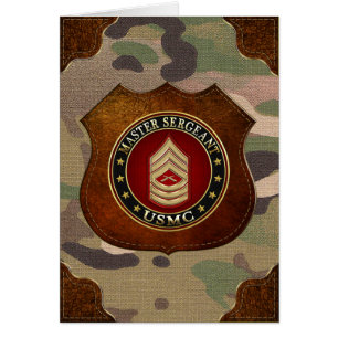 U.S. Marines: Master Sergeant (USMC MSgt) [3D]