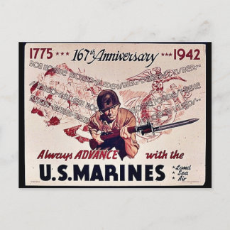 U.S. Marines Postcard