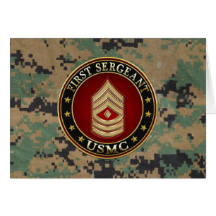 U.S. Marines : Premier sergent (usmc 1stSgt) [3D]