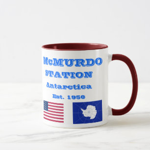 U.S. McMurdo Antarctica Souvenir Mug