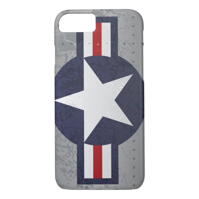 U.S. Military Aviation National Roundel Insignia Case-Mate iPhone Case (Back)