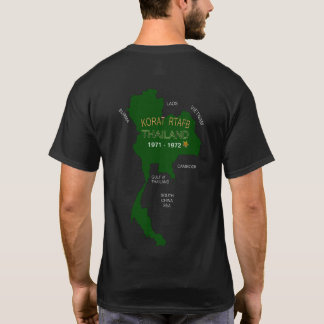 U. S. Military Thailand Veterans Korat RTAFB T-Shirt