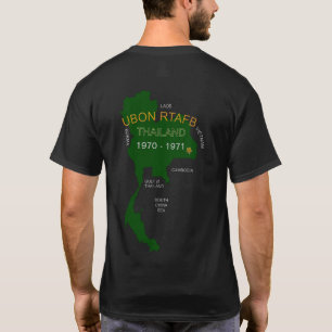 U. S. Military Thailand Veterans Ubon RTAFB T-Shirt