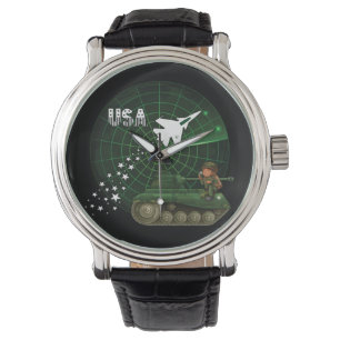 U.S. Montre-bracelet militaire de l'Armée de l'Ai