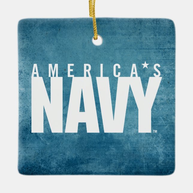 U.S. Navy | America's Navy Ceramic Ornament (Front)