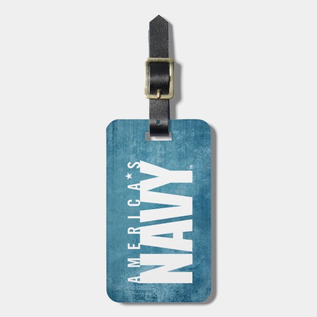 U.S. Navy | America's Navy Luggage Tag (Front Vertical)