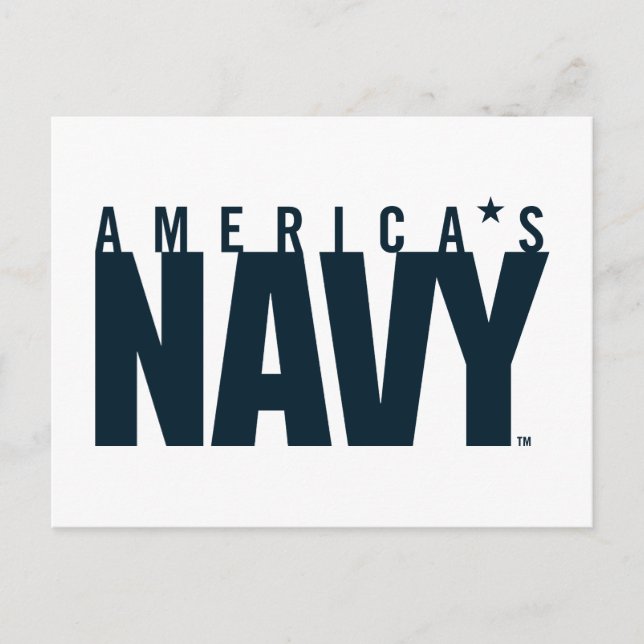 U.S. Navy | America's Navy Postcard (Front)