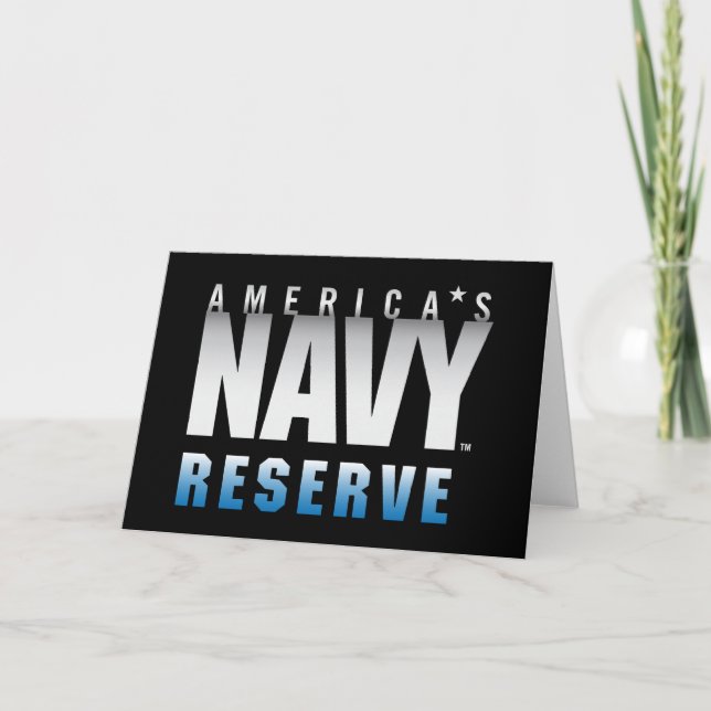U.S. Navy | America's Navy Reserve Card (Front)