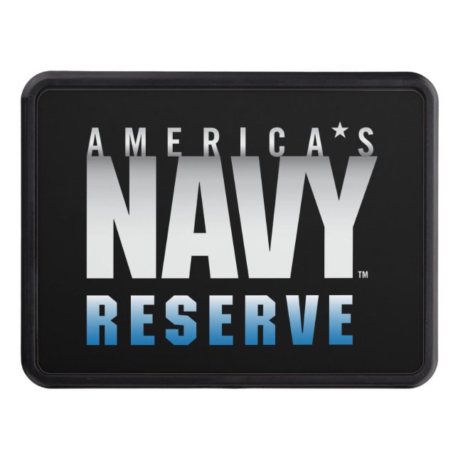 U.S. Navy | America's Navy Reserve Trailer Hitch Cover (Front)