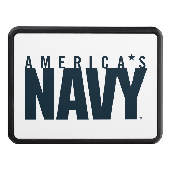 U.S. Navy | America's Navy Trailer Hitch Cover (Front)