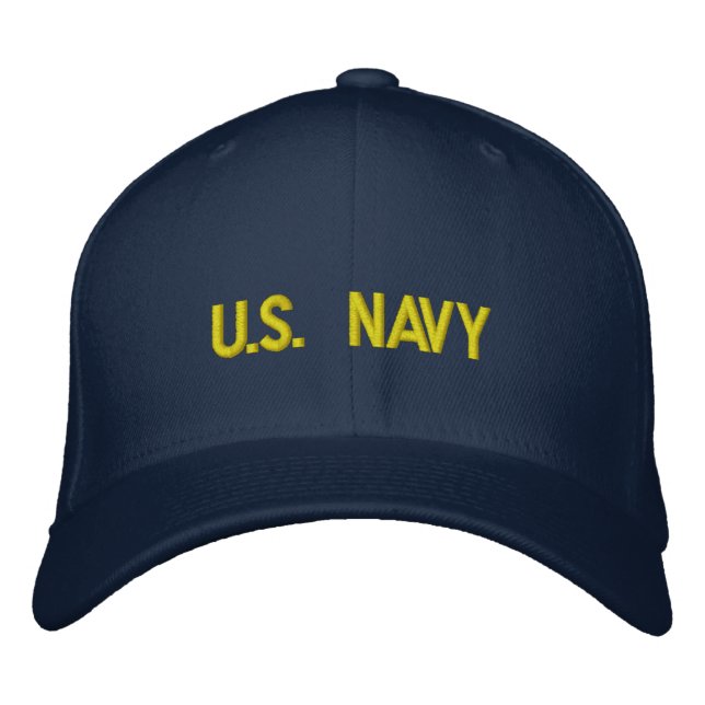 U.S. NAVY Embroidered Hat (Front)