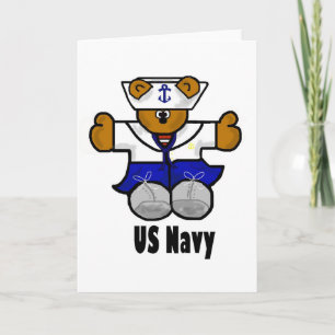 U.S. Navy Greeting Card by Brownielocks